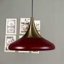 Bamyum Paladin Vişne Çürüğü Renk Eskitme Başlık Tekli Avize Sarkıt Restoran Mutfak Salon Modelleri