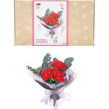 Nilly Toys 5757 Sun-Rst-Blx-Flower Set Gül Buketi 3lü Krmz 285 Prç