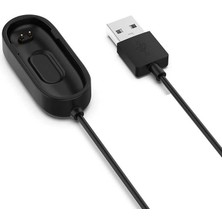 Farma Teknoloji Siyah Xiaomi Mi Band 4 USB Şarj Kablosu