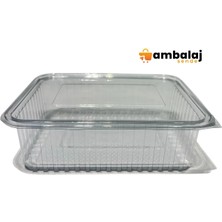 AmbalajSende 1500 cc Sızdırmaz Düz Kapak - 100 Adet