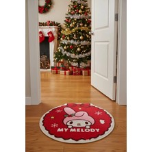Miniso Sanrio Lisanslı Yılbaşı Koleksiyonu Küçük Halı - My Melody 60CM