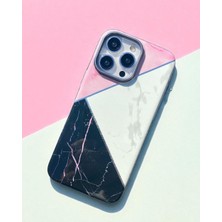 Kılıf House Iphone Uyumlu Premium Marble Gizli Magsafe Destekli Kılıf
