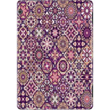 Adasena Huawei Mediapad T5 10.1" Kılıf Tablet Için Desenli Silikon Kapak - Saray Duvarları