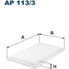 Filtron Fıltron AP113.3 Hava Filtresi Mazda 2-3-Demıo 07 > ZJ0113Z40