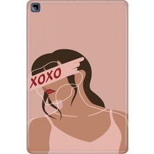 Adasena Honor Pad X8 10.1" Kılıf Tablet Için Desenli Silikon Kapak - Xoxo