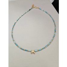 Duru Aksesuar Mavi Balık Kuyruğu Model Kolye