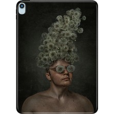Adasena iPad Air M3 Wi-Fi 13" Kılıf Tablet Için Desenli Silikon Kapak - Dandelion