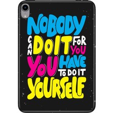 Adasena iPad Mini 6.nesil 8.3" Kılıf Tablet Için Desenli Silikon Kapak - Kendin Yapmalısın