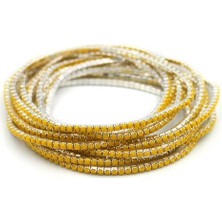 Royaleks 6'lı Lastikli Bileklik - Sarı