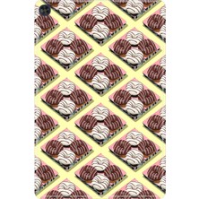 Adasena Huawei Matepad T10S-4 10.1" Kılıf Tablet Için Desenli Silikon Kapak - Cupcakedonut