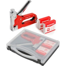Workpro WP223005 3 In 1 4-14MM Profesyonel Mekanik Zımba ve 14MM Çivi Tabancası + 1500 Adet Zımba/çivi