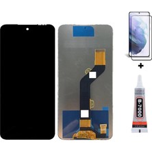 Yedcom İnfinix Hot 30 PLAY Ekran Lcd Dokunmatik B7000 15ML Yapıştırıcı ve Kırılmaz Cam ile beraber Yc