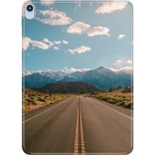 Adasena iPad Air M2 11" 6.nesil MUWC3TU/A Kılıf Tablet Için Desenli Silikon Kapak - California