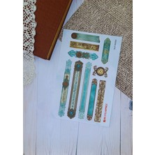 One Little Happiness Washi Sticker Seti - (Ajanda, Defter, Bullet Journal , Scrabook)