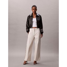 Calvin Klein Kadın Cotton Twill Pantolon