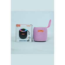 Yumax Taşınabilir Bluetooth Hoparlör – Renkli LED Işıklı, 5W Güç, Sd & USB Destekli, 5 Renk Seçeneği