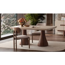 Voyage Yemek Masası Takımı - Amerikan Ceviz