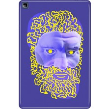 Adasena Honor Pad X8 10.1" Kılıf Tablet Için Desenli Silikon Kapak - Human