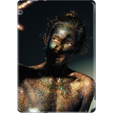 Adasena Huawei Mediapad T5 10.1" Kılıf Tablet Için Desenli Silikon Kapak - Sim Tema