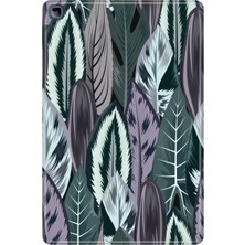 Adasena Honor Pad X8 10.1" Kılıf Tablet Için Desenli Silikon Kapak - Tropical