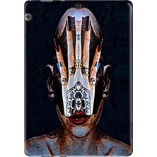 Adasena Huawei Mediapad T5 10.1" Kılıf Tablet Için Desenli Silikon Kapak - Kabilesanatı