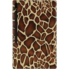 Adasena Samsung Galaxy Tab S10 Ultra SM-X920 14.6" Kılıf Tablet Için Desenli Silikon Kapak - Zürafamoda