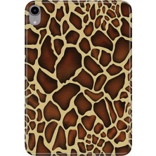 Adasena iPad Mini 6.nesil 8.3" Kılıf Tablet Için Desenli Silikon Kapak - Zürafamoda