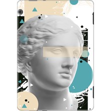 Adasena Huawei Mediapad T5 10.1" Kılıf Tablet Için Desenli Silikon Kapak - Venuspopart