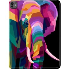 Adasena Apple iPad Pro 13" Inch (M4) Kılıf Tablet Için Desenli Silikon Kapak - Prizmafil