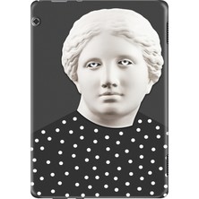 Adasena Huawei Mediapad T5 10.1" Kılıf Tablet Için Desenli Silikon Kapak - Humangirl
