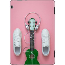 Adasena Huawei Mediapad T5 10.1" Kılıf Tablet Için Desenli Silikon Kapak - SNEAKER4488