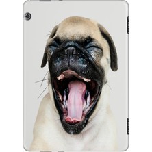 Adasena Huawei Mediapad T5 10.1" Kılıf Tablet Için Desenli Silikon Kapak - Sevimlipug