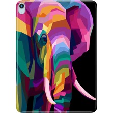 Adasena iPad Air M2 11" 6.nesil MUWC3TU/A Kılıf Tablet Için Desenli Silikon Kapak - Prizmafil