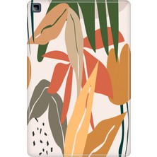Adasena Honor Pad X8 10.1" Kılıf Tablet Için Desenli Silikon Kapak - Minimal Bitkiler