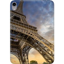 Adasena iPad Mini 6.nesil 8.3" Kılıf Tablet Için Desenli Silikon Kapak - Eyfel Paris