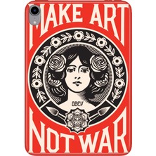 Adasena iPad Mini 6.nesil 8.3" Kılıf Tablet Için Desenli Silikon Kapak - Make Art