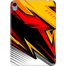 Adasena iPad Mini 6.nesil 8.3" Kılıf Tablet Için Desenli Silikon Kapak - Speed