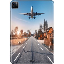 Adasena Apple iPad Pro 12.9" 4.nesil (MY2H2TU/A) Kılıf Tablet Için Desenli Silikon Kapak - Passanger