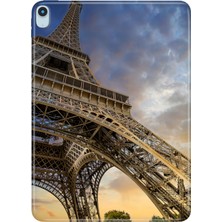 Adasena iPad Air M2 11" 6.nesil MUWC3TU/A Kılıf Tablet Için Desenli Silikon Kapak - Eyfel Paris