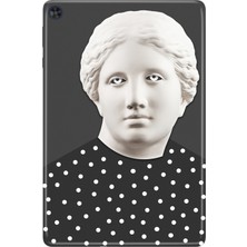 Adasena Huawei Matepad T10S-4 10.1" Kılıf Tablet Için Desenli Silikon Kapak - Humangirl