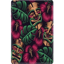 Adasena Huawei Matepad T10S-4 10.1" Kılıf Tablet Için Desenli Silikon Kapak - Kabile