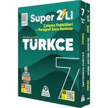7.sınıf Türkçe Süper İkili Çalışma Fasikülleri Paragraf Soru Bankası Örnek Akademi