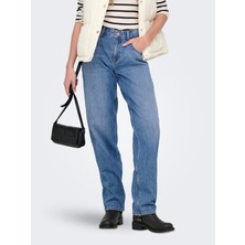 Only Mom Jean Düz Kesim Kot Pantolon 15339975