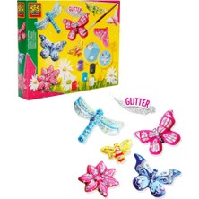 NessiWorld Kalıba Dök ve Boya Simli Kelebekler