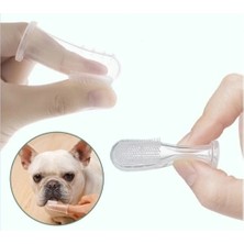 Tp Buğz Parmağa Takılan Hayvan Diş Kaşıma Fırçası