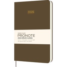 Keskin Color Keskin 2026-9*14 Pronote Günlük Ajanda - Kahverengi