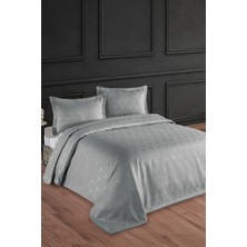 Bir Home Clasy Jakarlı Şönil Çift Kişilik Yatak Örtüsü