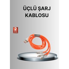 Tgzm Dayanıklı Hızlı Şarj Kablosu – Esnek Kırılmaz ve Yüksek Hızlı Veri Aktar - TG0012-2RNTW
