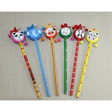 Tp Buğz Ahşap Hayvan Figürlü Kurşun Kalem