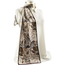 I39 Modabutik Çiçek Desenli Fular